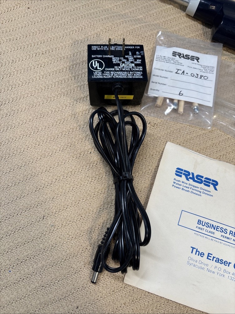 Eraser ECT 1 Electric Cleaning Tool Rush Wire Stripper