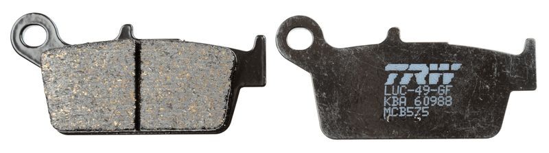 Brake Pad Set, disc brake TRW MCB575