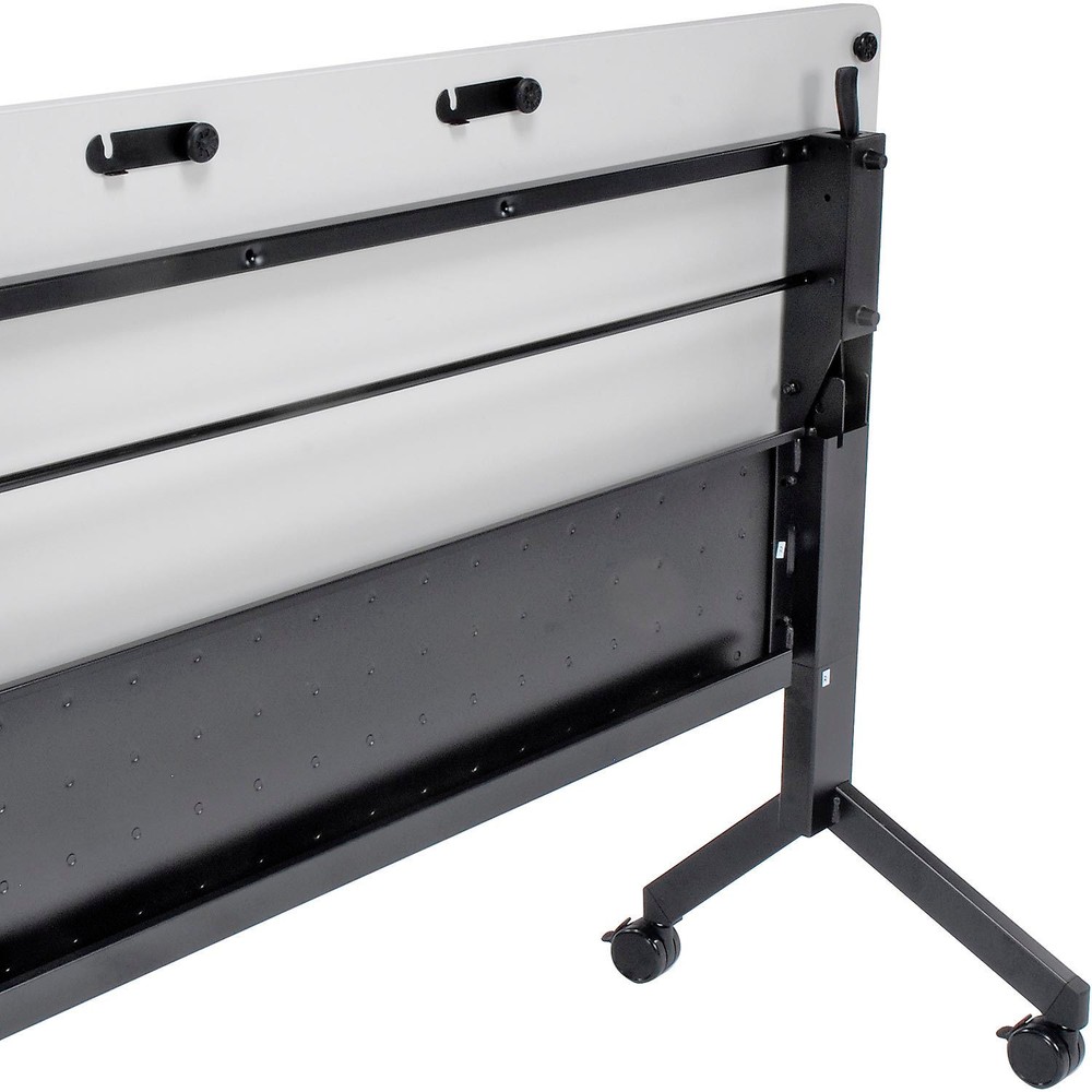 Global Industrial Flip-Top Training Table 60" x 24" Gray