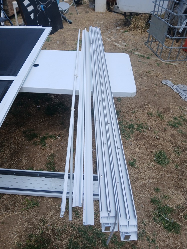 Meshtec Ultimate Patio 2 Panel Security Screen Door 96x60