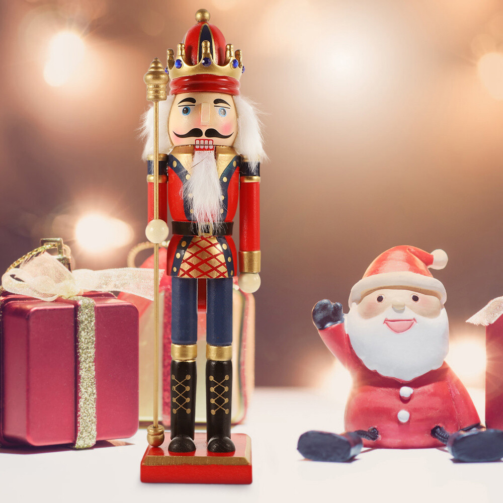 Christmas Nutcracker Figurine Decor Nutcrackers Doll Holiday Decoration