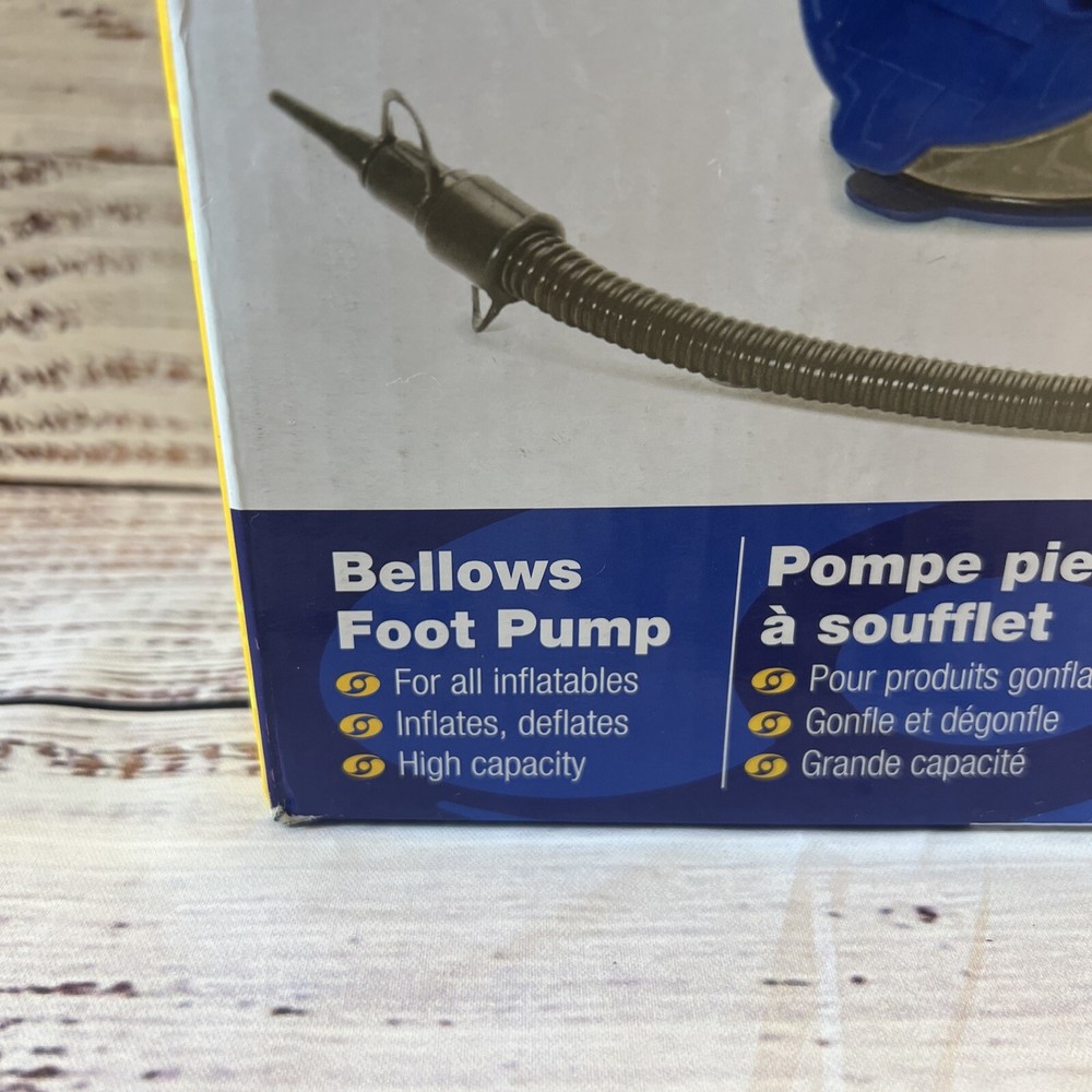 Solstice Maxipump Bellows Foot Pump