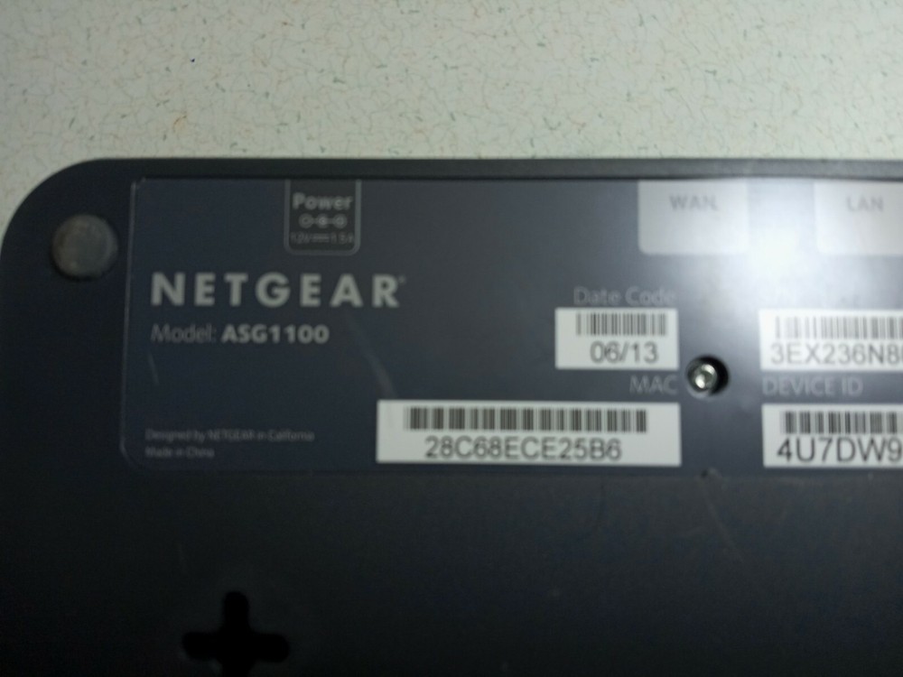 Used Netgear Model: (ASG1100) Xfinity Home Security System.