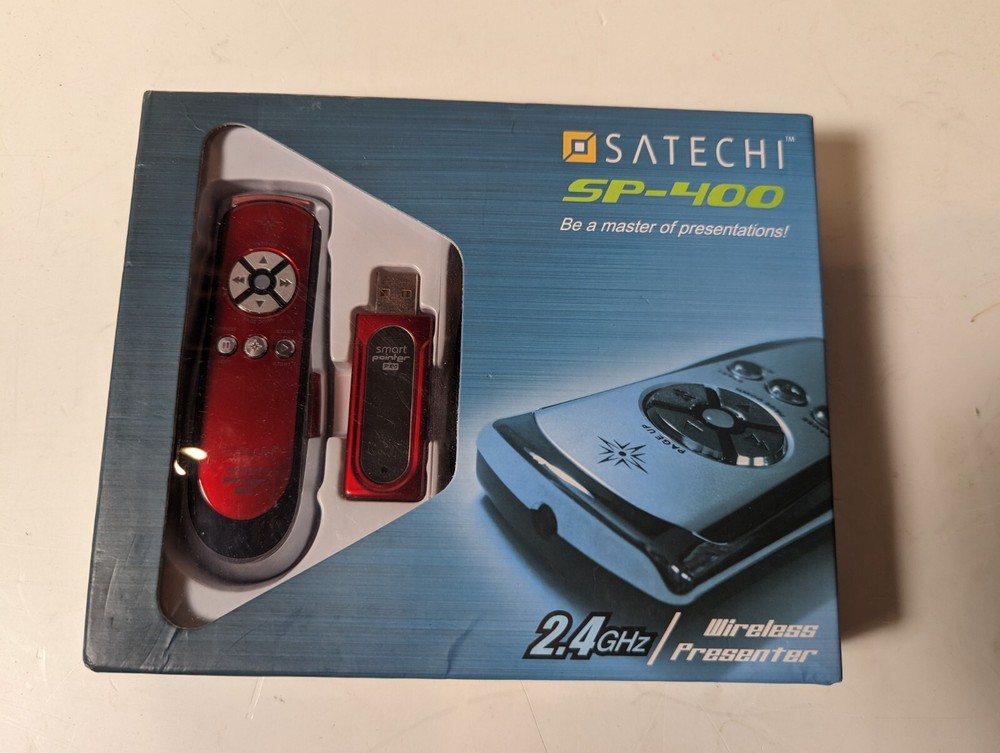 Bluetooth Wireless Presenter Pro Pointer Remote Control SP-400