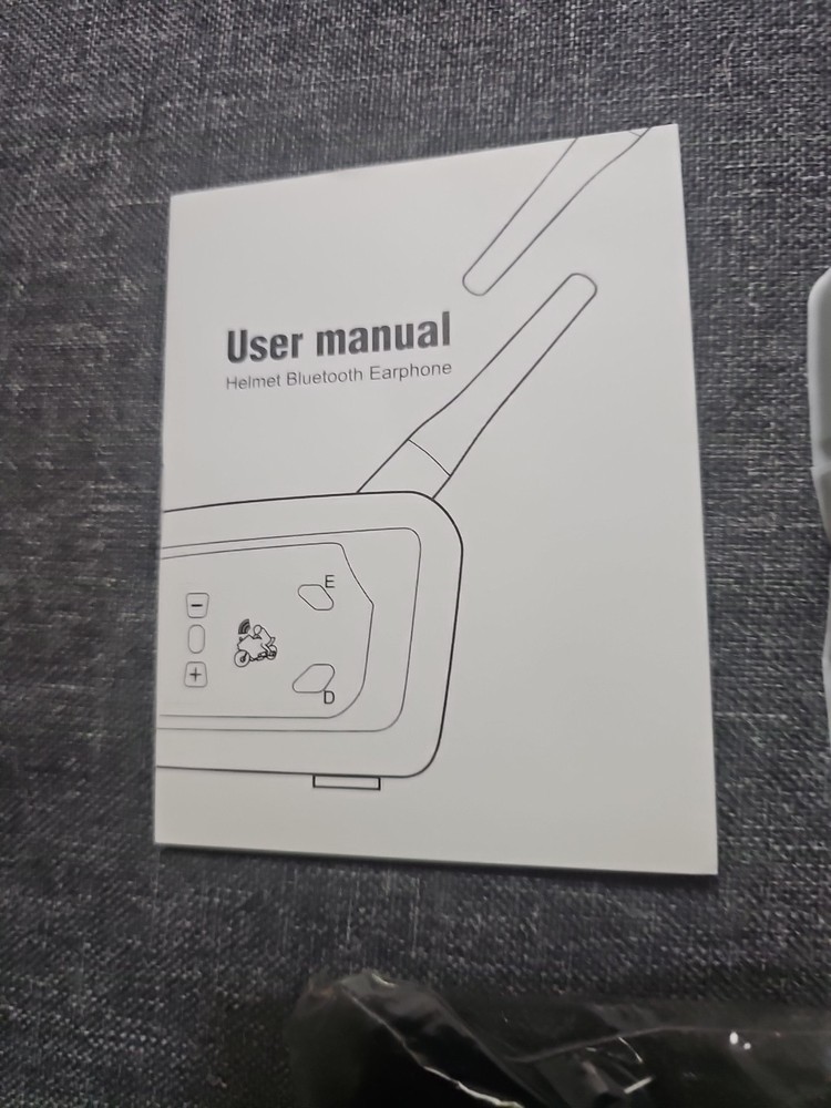 Intercom For Motorcycle Helmets V6 Plus With Bluetooth Brand New