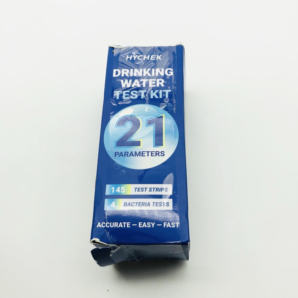 21 in 1 Accurate Drinking Water Testing Kits, 145 Strips + 4 Bacteria Tests