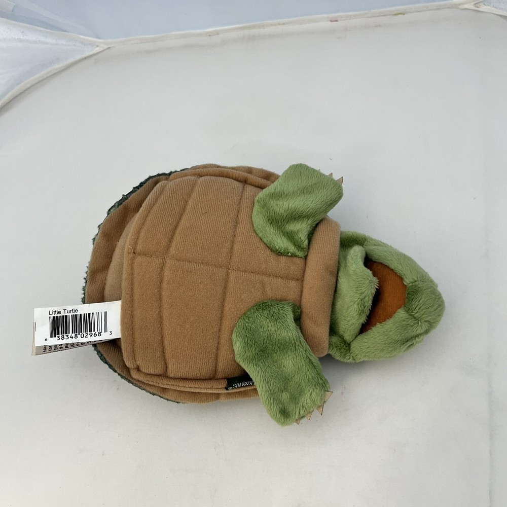 Folkmanis Small Green Turtle Hand Puppet
