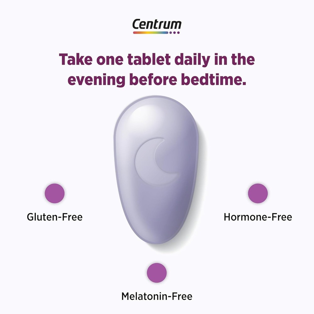 2 Pack Centrum Menopause Support Restful Sleep Supplement 28 tablets each 4/26