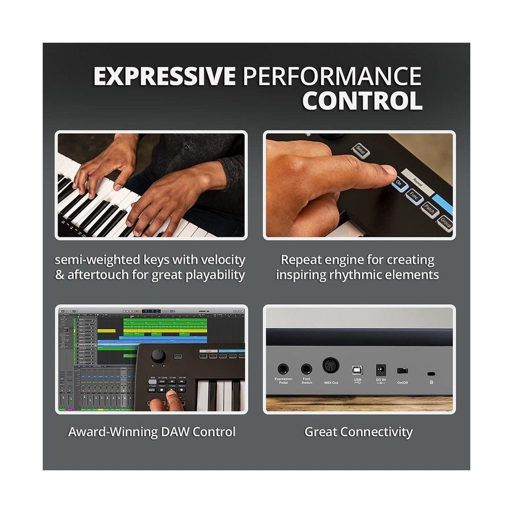 Nektar Impact GXP88 88-Key Keyboard Controller 88 Keys