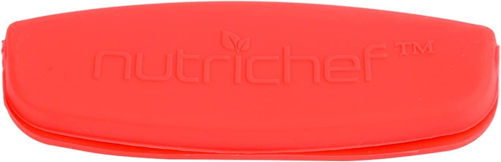 Nutrichef ACNCSBSREDHANDLE (6) Red Silicone Handle