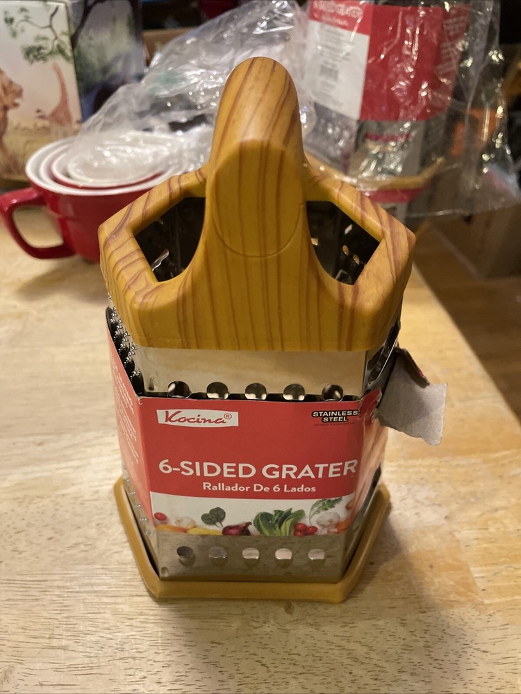 Kocina Six Sided Grater NEW