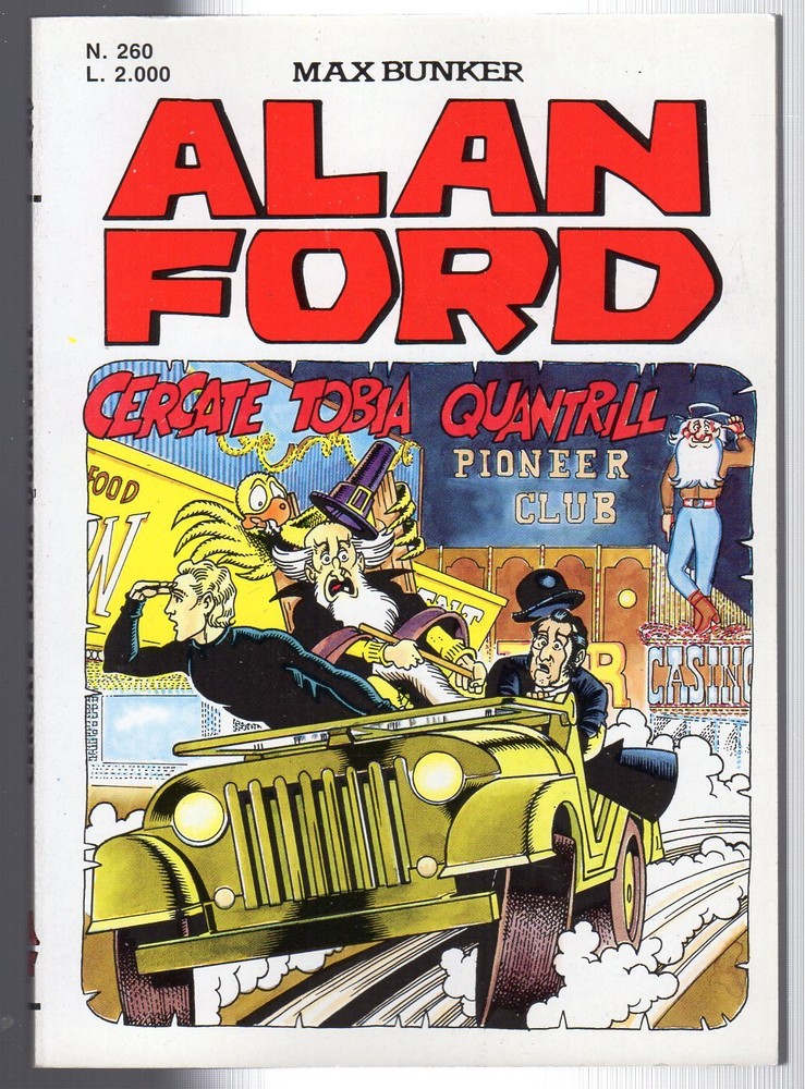 Alan Ford Max Bunker Comic Book Number 260