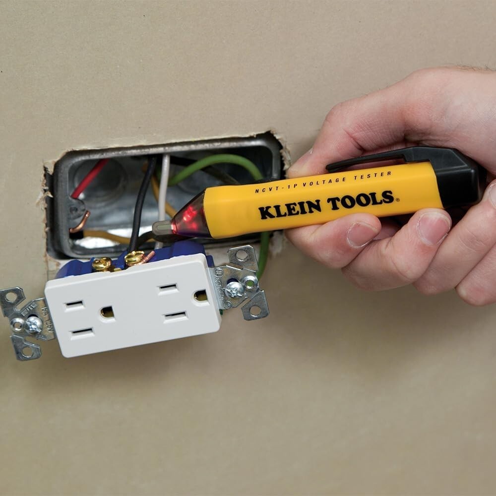 Compact 3-Piece Voltage Tester Set - Perfect for Home Electrical Troubleshooting