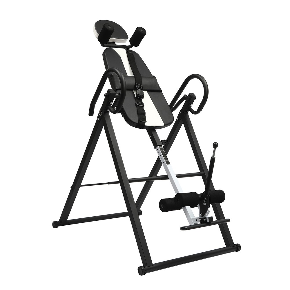 Inversion Table Teeter Machine Therapy Back Pain Relief Foldable Gravity Fitness