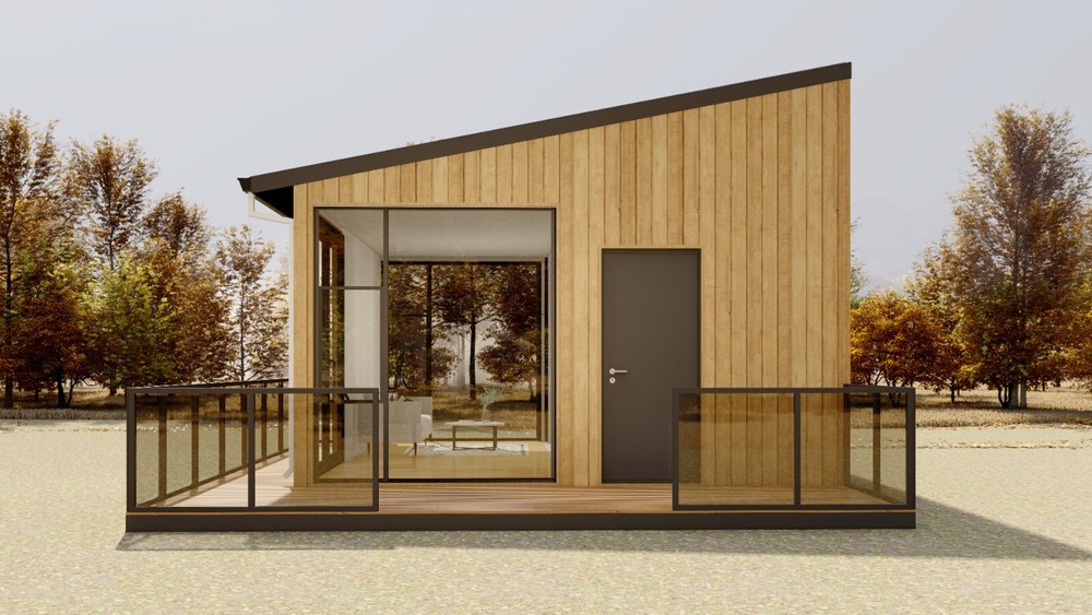 19'x9'ft Luxury Prefab Expandable Container House Tiny Container Home