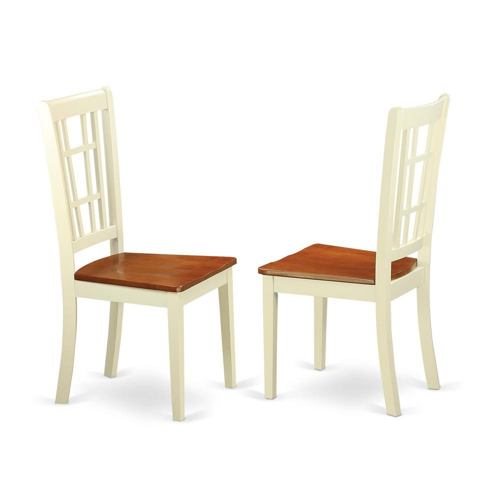 3 Pc Dining room set for 2-Table and 2 Kitchen Dining Chairs