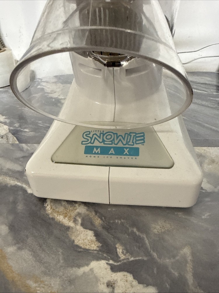 Little Snowie Max Snow Cone Machine Premium Shaved Ice Maker