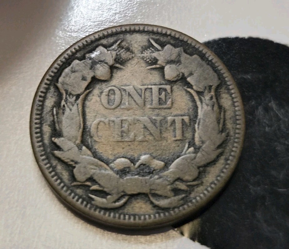 1857 1C Flying Eagle Cent US Type Coin