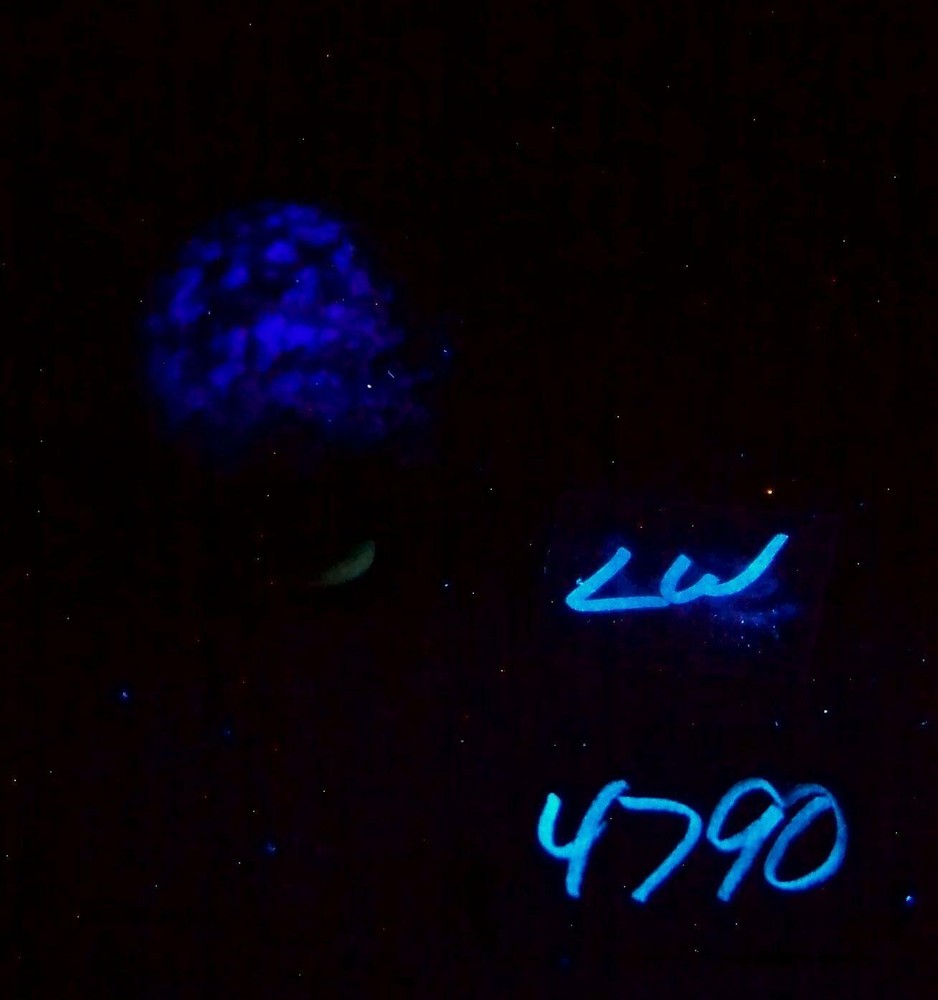Fluorescent Fluorite 44mm Sphere for Collection 4790