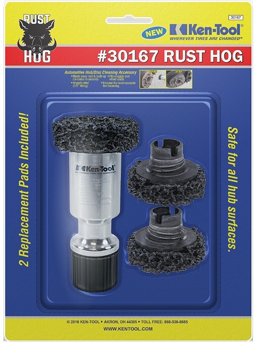 KEN TOOL 30167 RUST HOG HUB CLEANING TOOL