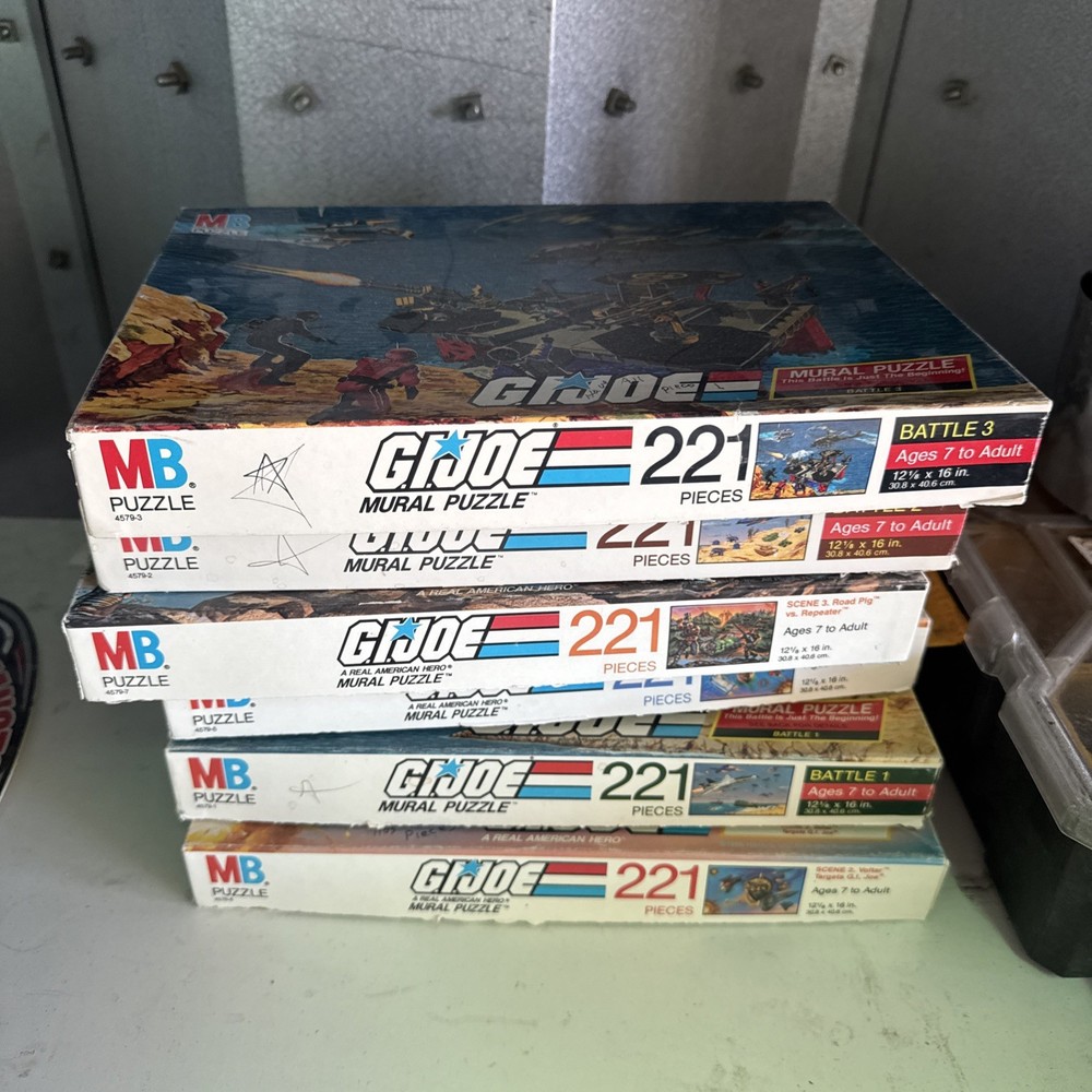 Vintage G.i. Joe Puzzles