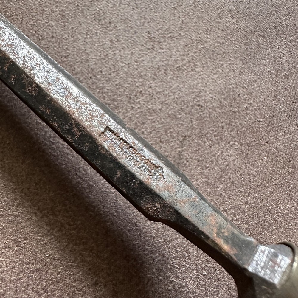 VINTAGE MARPLES ENGLISH MADE 10mm STEEL BEVEL EDGE PATTERNMAKERS CHISEL