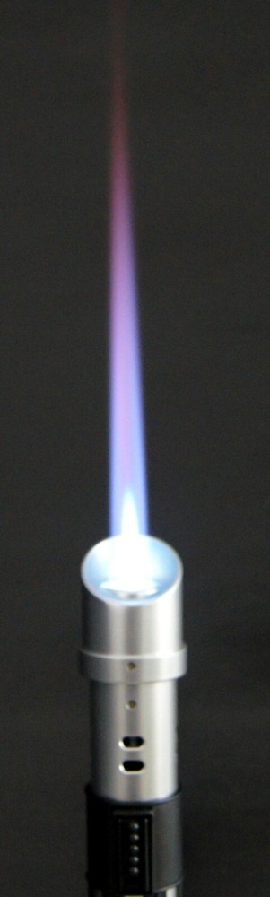 Ever Tech Saber Cigar Torch Lighter 8.1" Height Single Adjustable Jet Flame