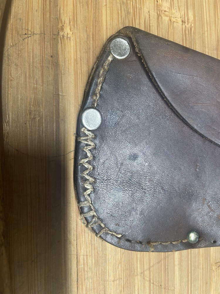 Vintage Plumb Hatchet With Nail Puller Original Handle Sheath