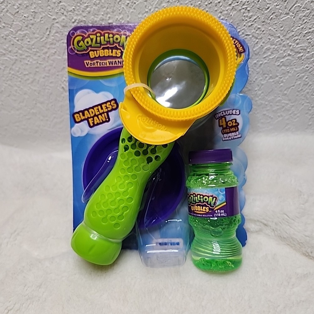 Vortech Wand Gazillion Bubbles Includes 4oz Bubble Solution NEW IN PACKAGE
