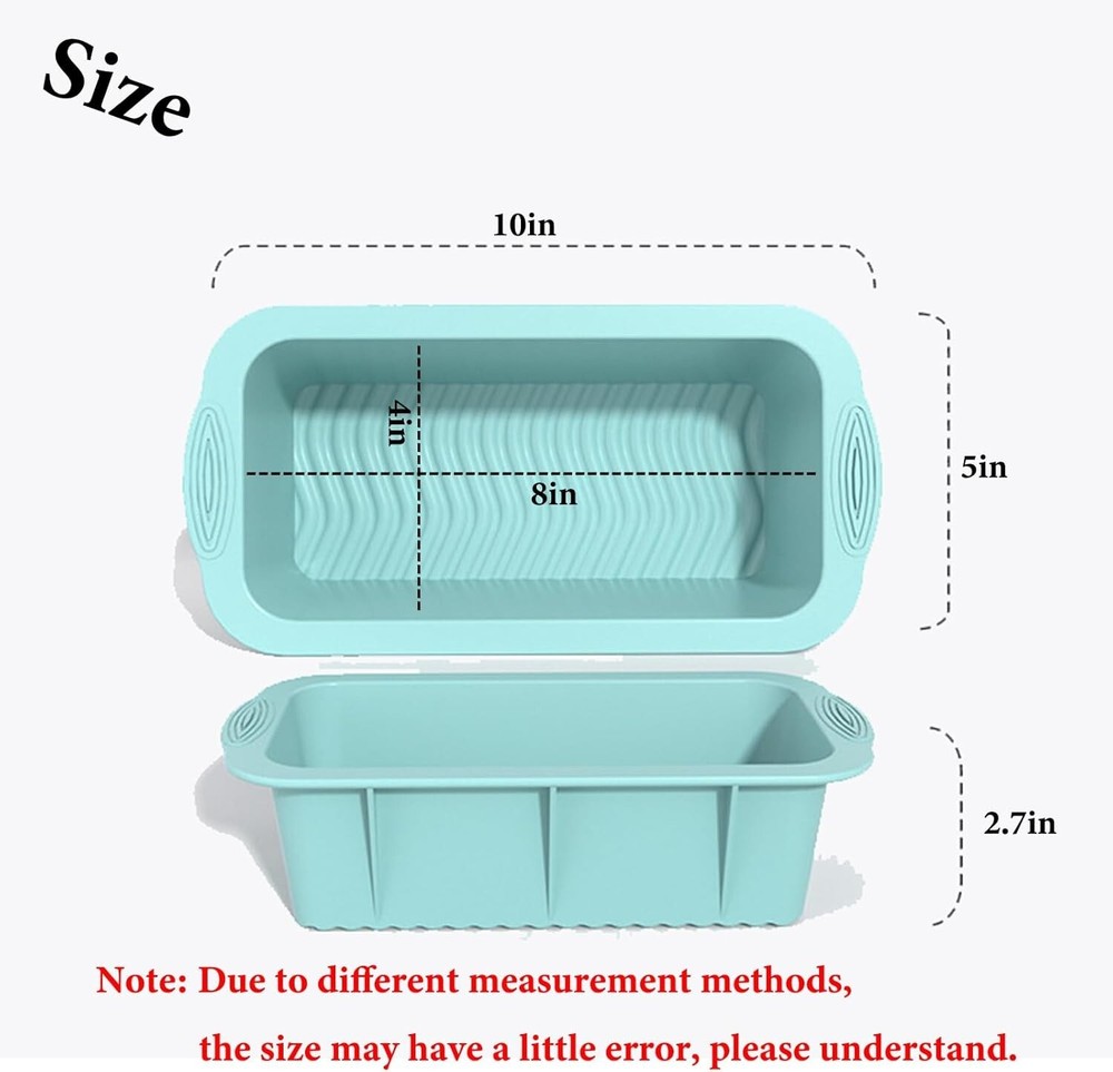 Extra Large Ice Block Molds for Bath 4 Pack Silicone