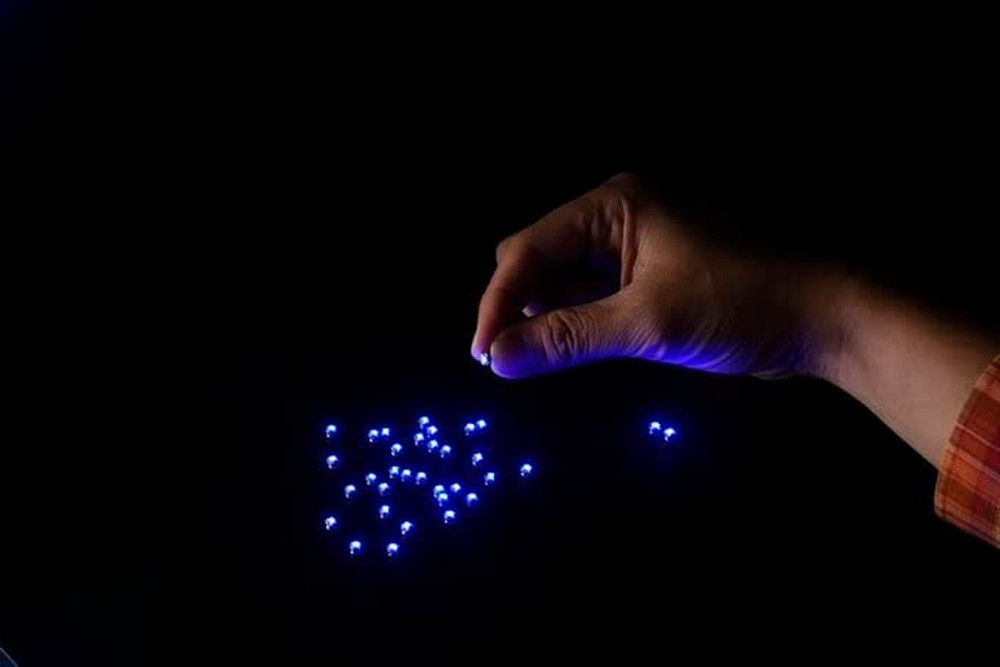 Micro USB 50mm Remote Wireless LEDs and Coil Inductive Induction Led Lamp Light