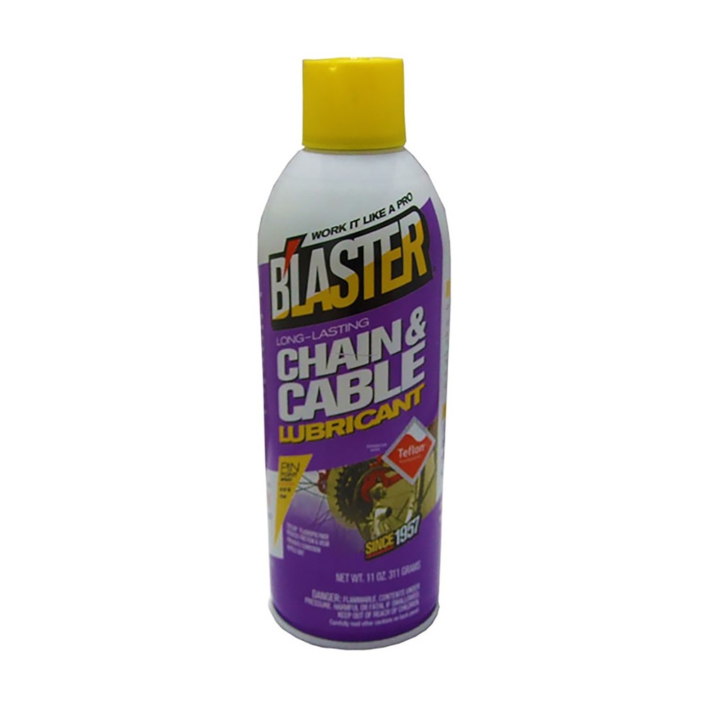 B'laster Long-Lasting Chain & Cable Lubricant 11oz Aerosol