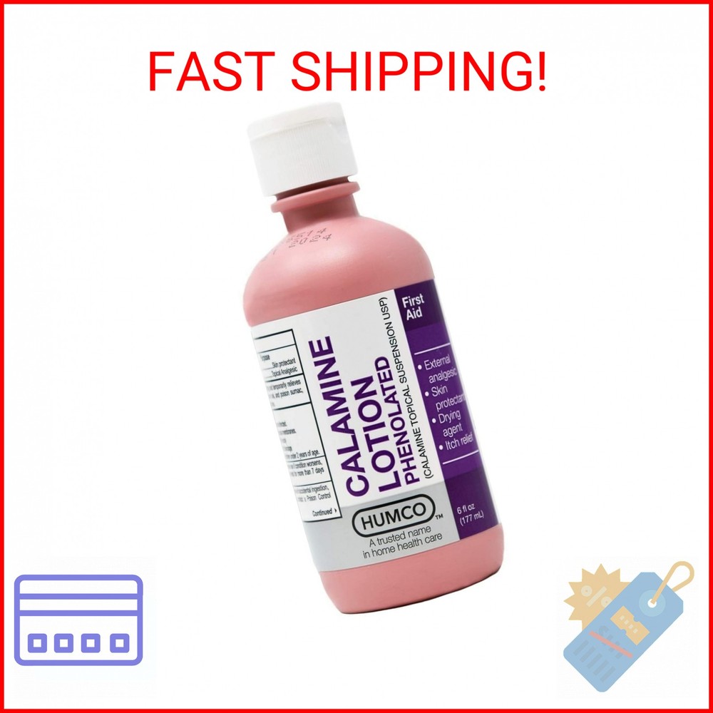 Humco Calamine Lotion USP 6 oz