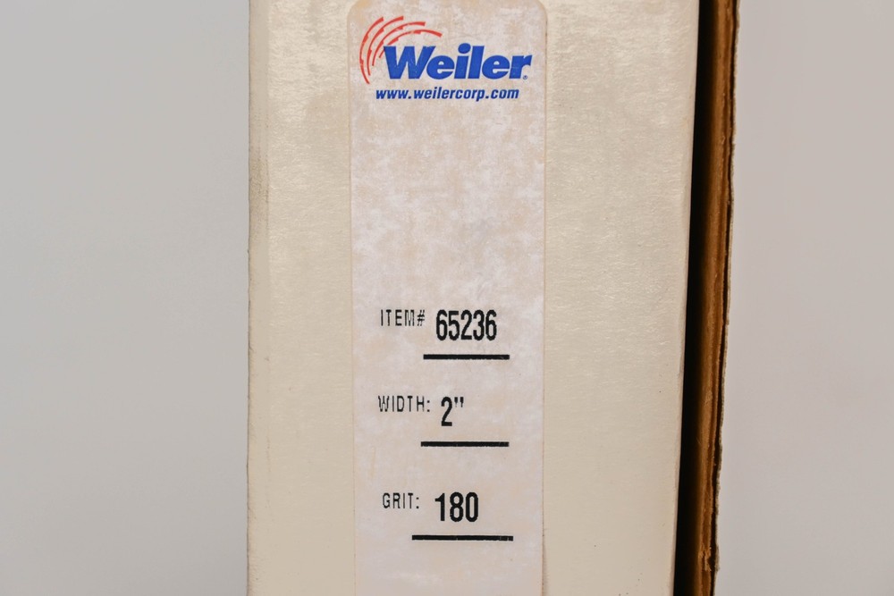 Weiler 65236 2" 180 Grit Abrasive Roll NOS