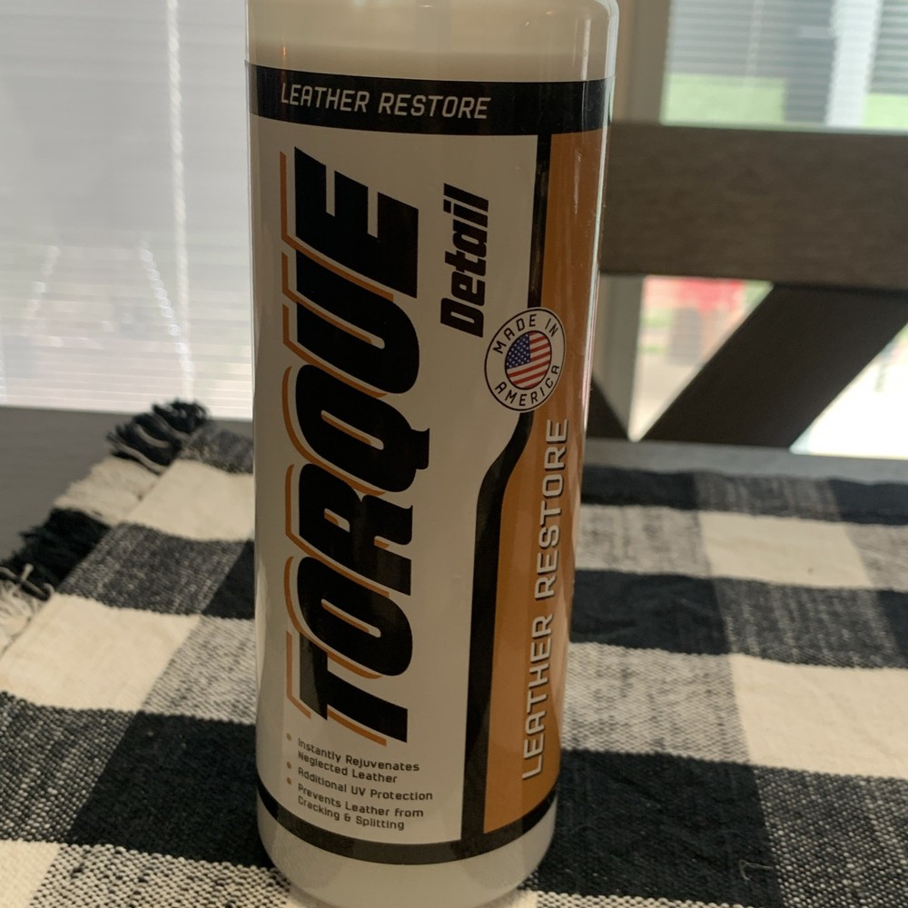 Torque Detail Leather Restore Read 90% Full !!!