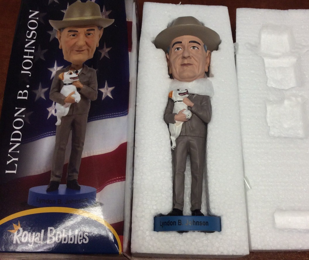 Royal Bobbles Lyndon B. Johnson Bobblehead