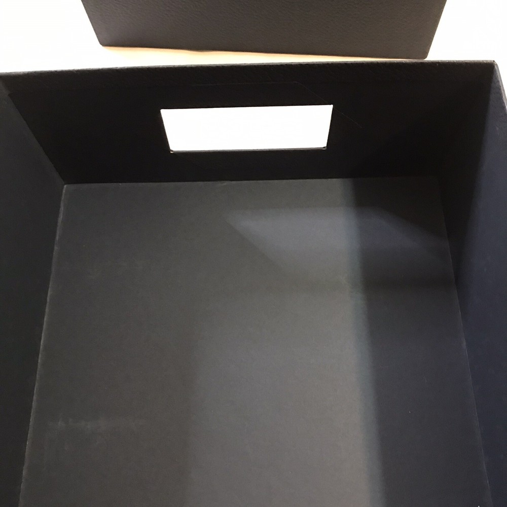 Dior Empty Box 12.25x11.25x5.25 Blue Textured Tissue Gift Storage
