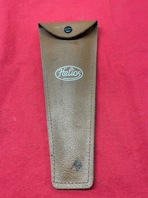 Helios Dial Caliper with Fine Adjustment, White Face, 6" - VINTAGE