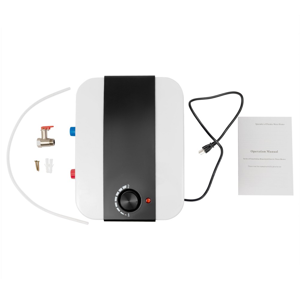 6L/1.58 Gallon Under Sink Electric Water Heater Mini-Tank Water Heater 1500W US