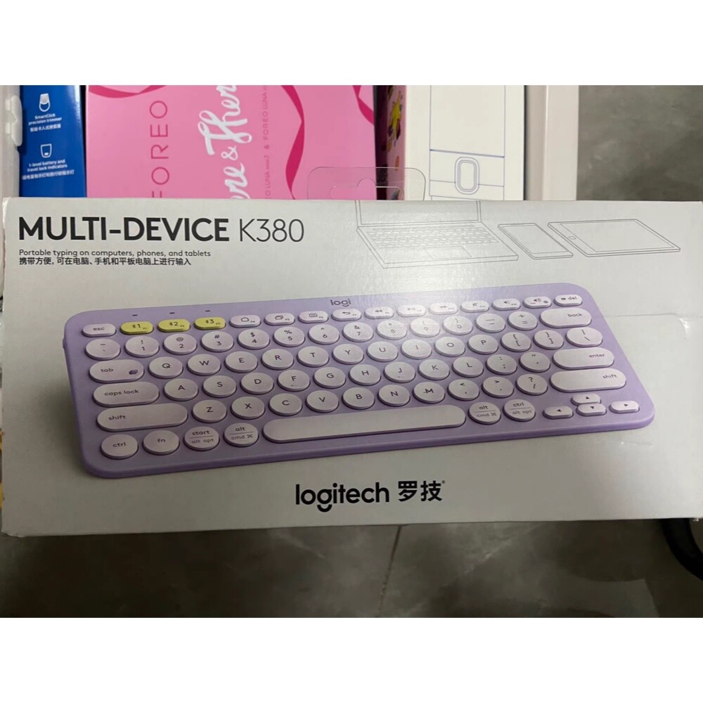 Logitech K380 Multi-Device Ultra Thin Wireless Bluetooth Keyboard - US (Sealed)
