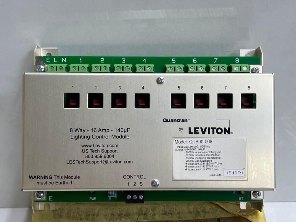 LEVITON QTS00-008 LIGHTING CONTROL MODULE