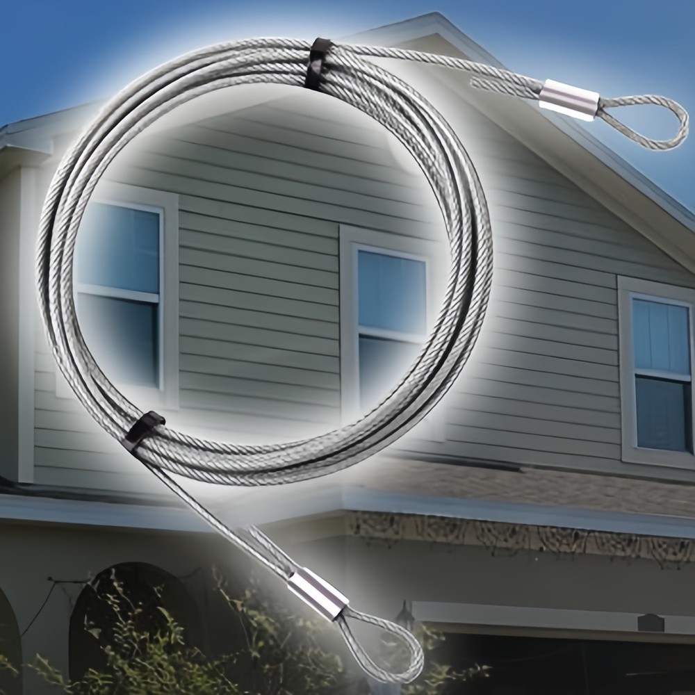 1Pcs Replacement Tether Cable Guy Wire Fits 12Ft Skeleton,Tether Cable Guy Wire