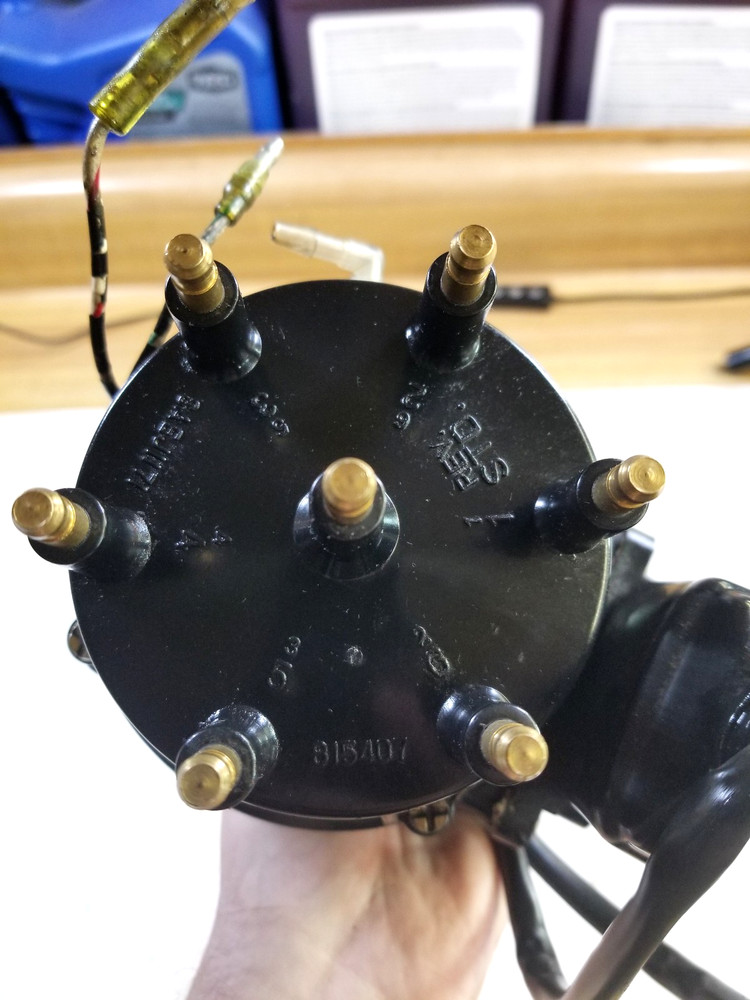MerCruiser 4.3L Distributor with Thunderbolt IV V6-14 Ignition Module