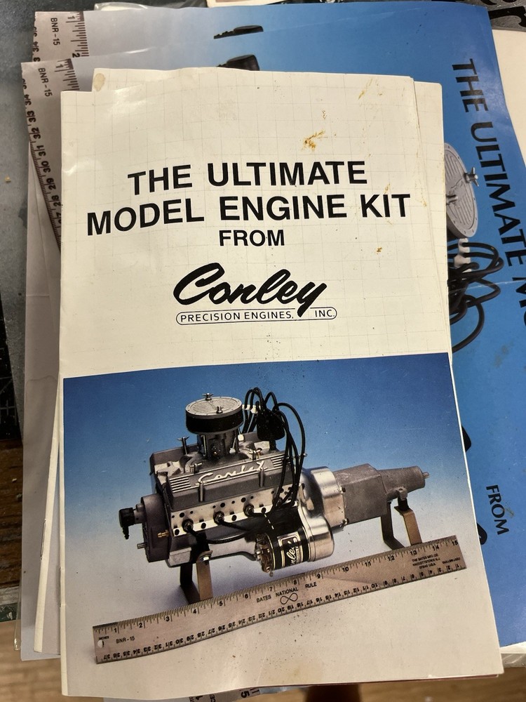 Conley 1/4 Scale V8 Nitro Engine