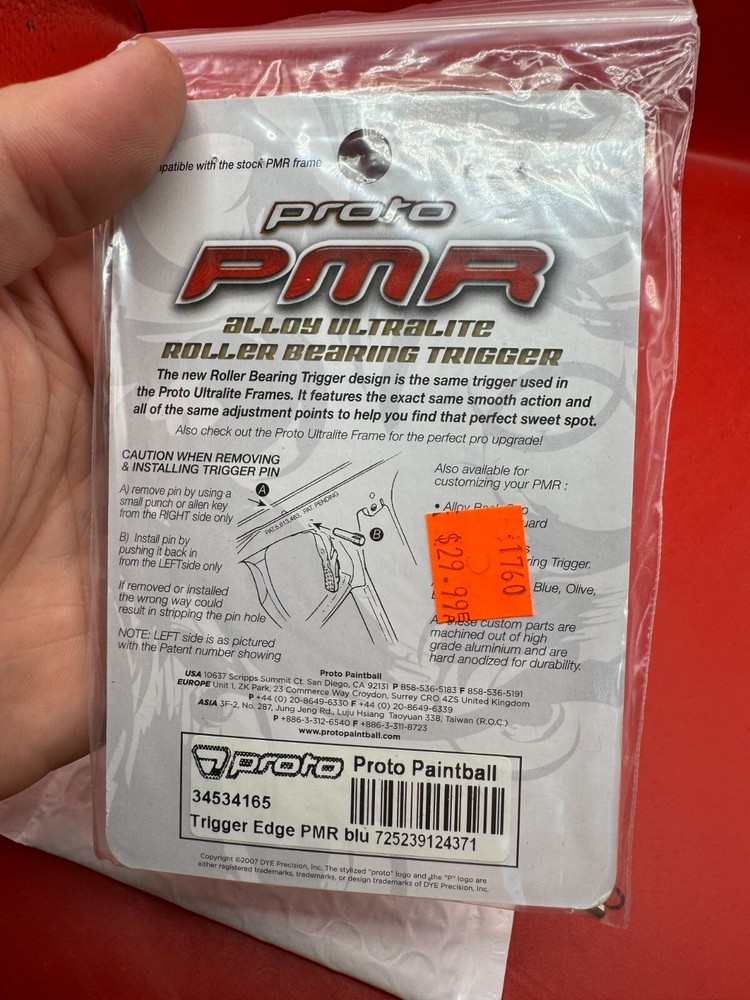 Proto PMR Trigger Kit - Blue
