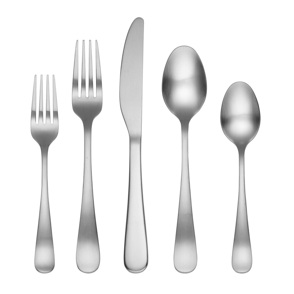 Silversmiths Rhiannon Satin 45-Piece Flatware Set