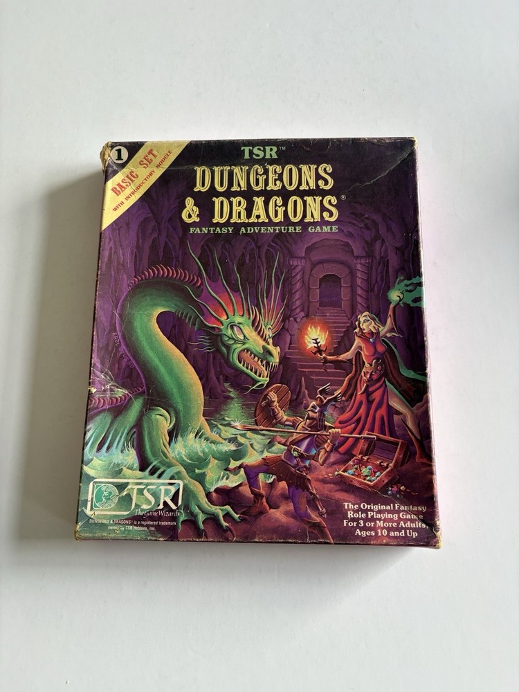 Dungeons and Dragons Basic Set TSR 1981