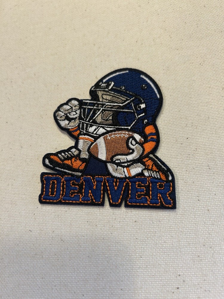 Denver  Broncos Iron On Patch