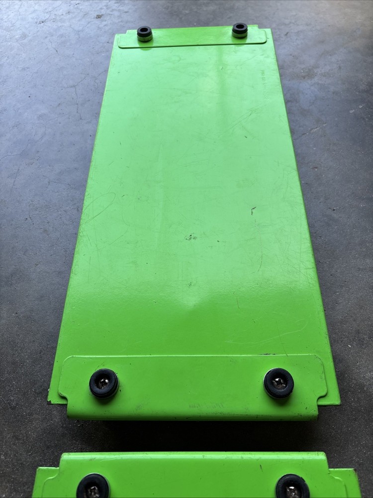 (2) Snap-On Tools 20” Combination Drive Lock-A-Socket Tray Green