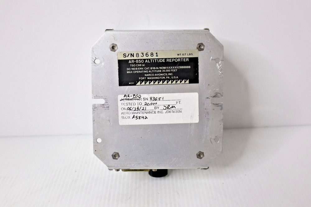 Narco Avionics AR-850 Altitude Reporter
